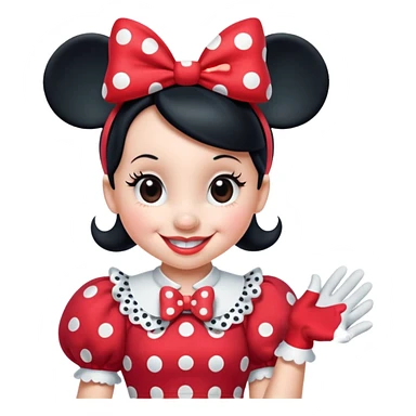 minnie mouse  sticker