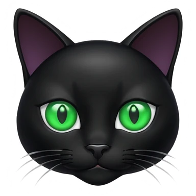 blaak cat sticker