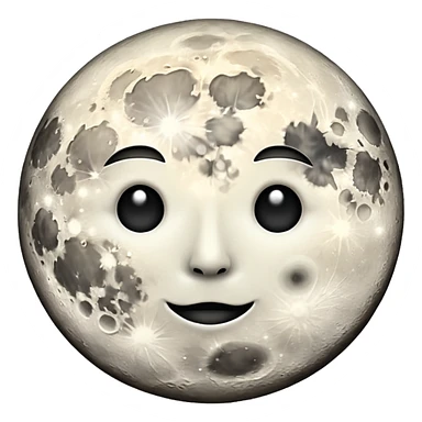 La lune sticker