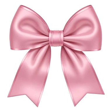 Cute pastel pink bow sticker