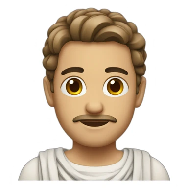 greek person sticker