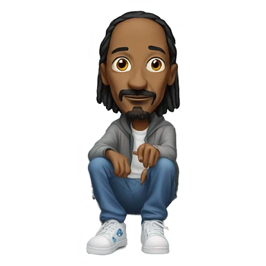 Snoop on a stoop sticker