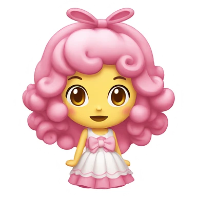 Emoji my melody  sticker
