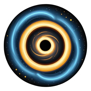black hole sticker