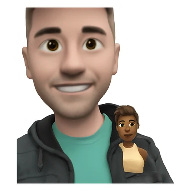 Me stood in front of the Statue of Liberty  sticker