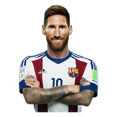 Ramos qui tacle Messi sticker