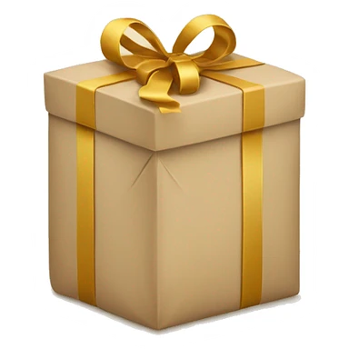 Beige Books and gift box sticker