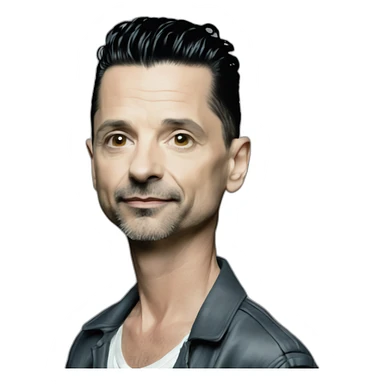 dave gahan young sticker