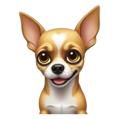 evil chihuahua sticker
