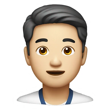 kim jung young apple emoji sticker