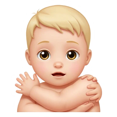 Baby want hug  sticker