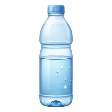 Bottle of water  sticker