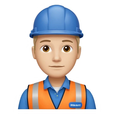 Walmart worker odp sticker