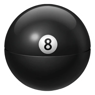 magic eight ball sticker