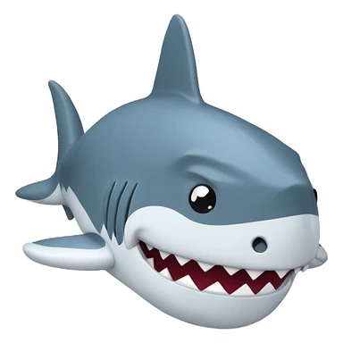 Shark slippers  sticker