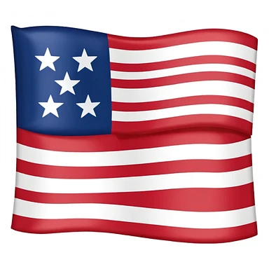 13 Colonies Flag sticker