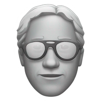 Leon with sunglasses sticker