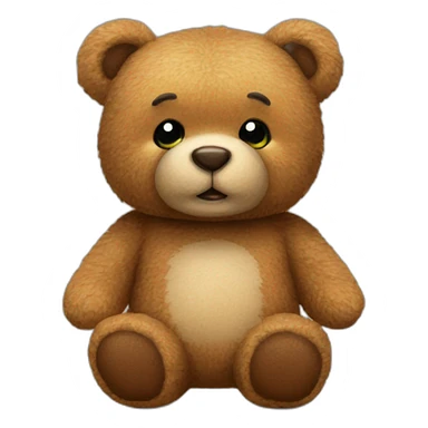 Teddy bear  sticker