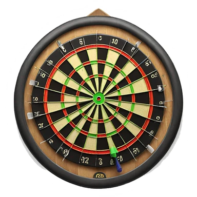 DART BOARD sticker