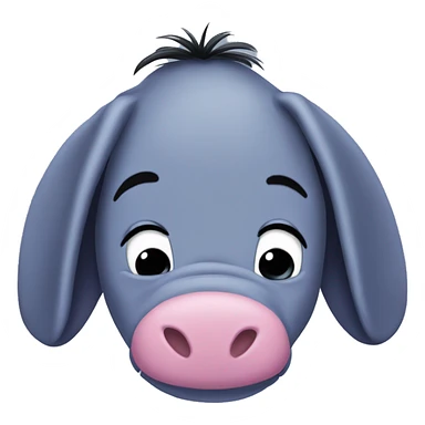 Nalle puh eeyore sticker