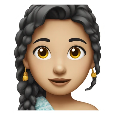 girl from bali  sticker