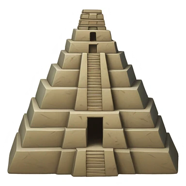 Pirámide maya sticker