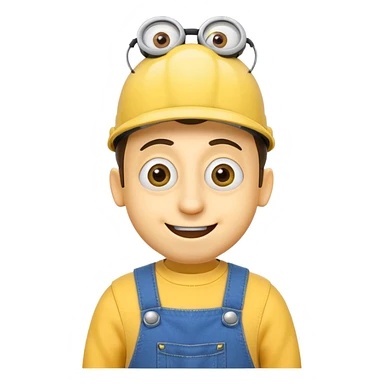 Goofy minion  sticker