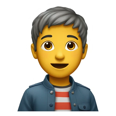 Enfant qui rigole sticker