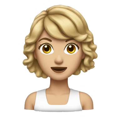 Create a Taylor swift emoji  sticker