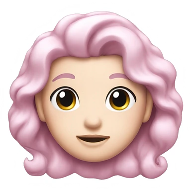 pastel pink starlight sticker