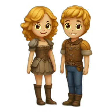 love in the wood sticker