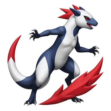 Zangoose-Salandit-Absol-fusion sticker