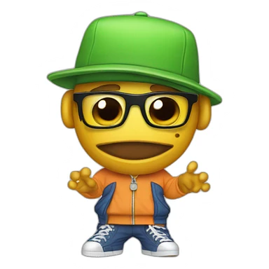 Parappa thé rapper sticker