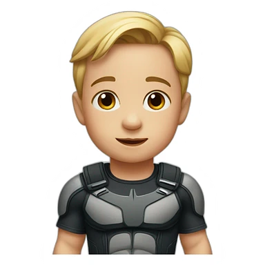 M. Incredible toddler sticker
