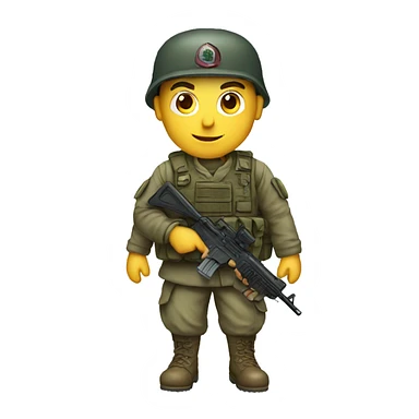 Turkish soldier sticker