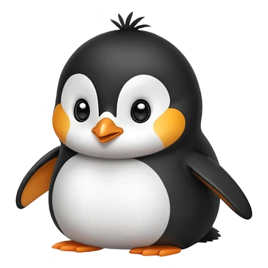cute aesthetic penguin sticker