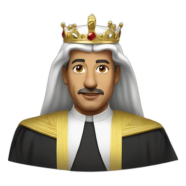 King Salman sticker