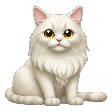 Persan cat sticker