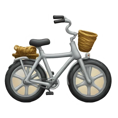 bike with solid inflated tires sticker