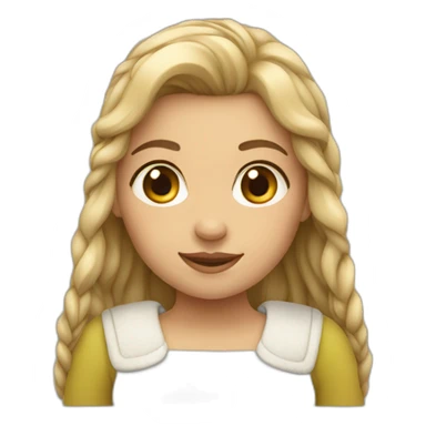 Slovenian girl sticker