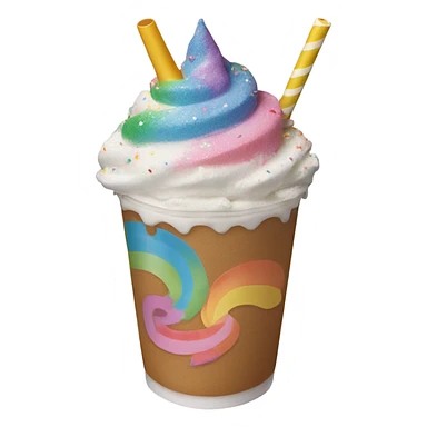 Unicorn frappe  sticker