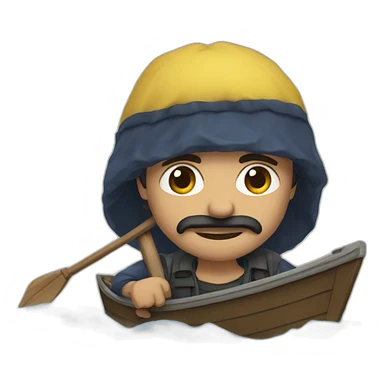 zemmour in boat sticker