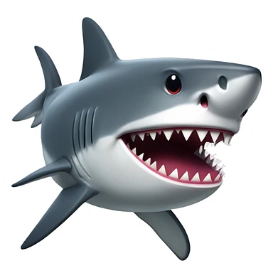 Shark dj sticker