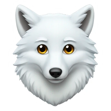 polar fox sticker