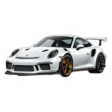 porsche 911 GT3 RS sticker