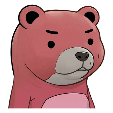 kawaii gloomy bear sticker