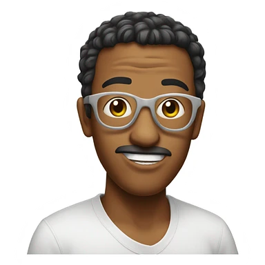 Sticking tong out sticker