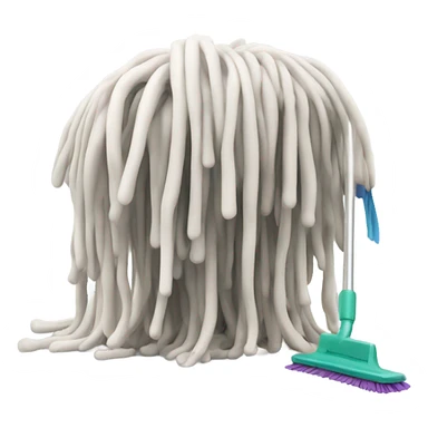 mop with text that says moop sticker