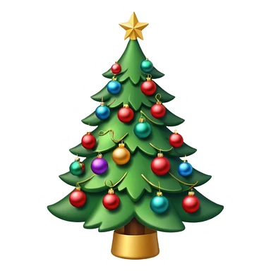 cristmas tree sticker