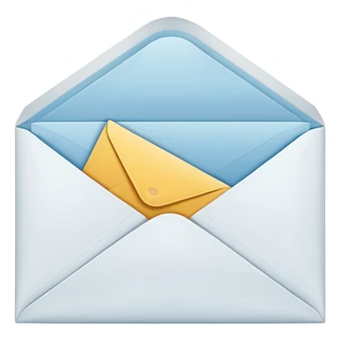 Salary enclosed in an envelope sticker